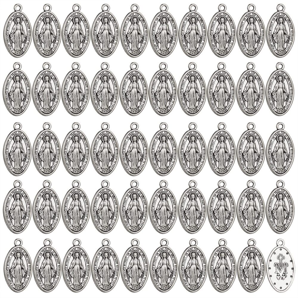 9027 Our Lady Medal/St. Benedict/Crucifix Cross Charms Pendant for DIY